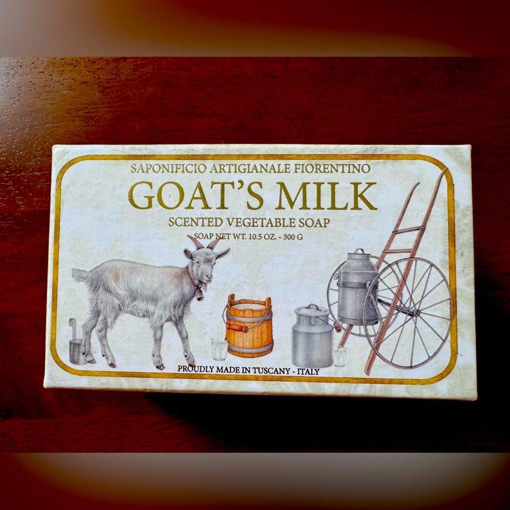 Goat's Milk Scented Vegetable Soap🦋